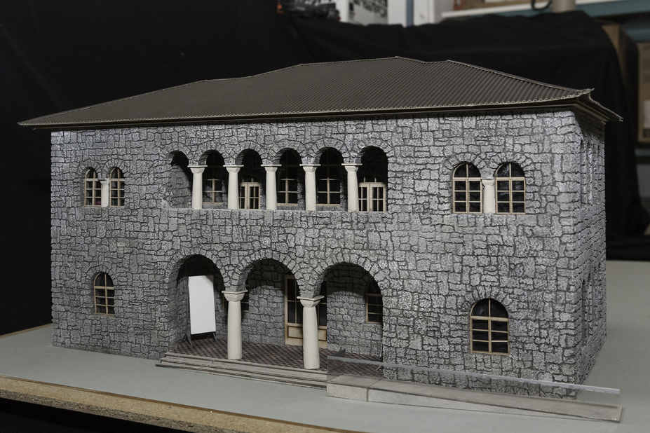 old scholl. Redecoration. Scale 1/50