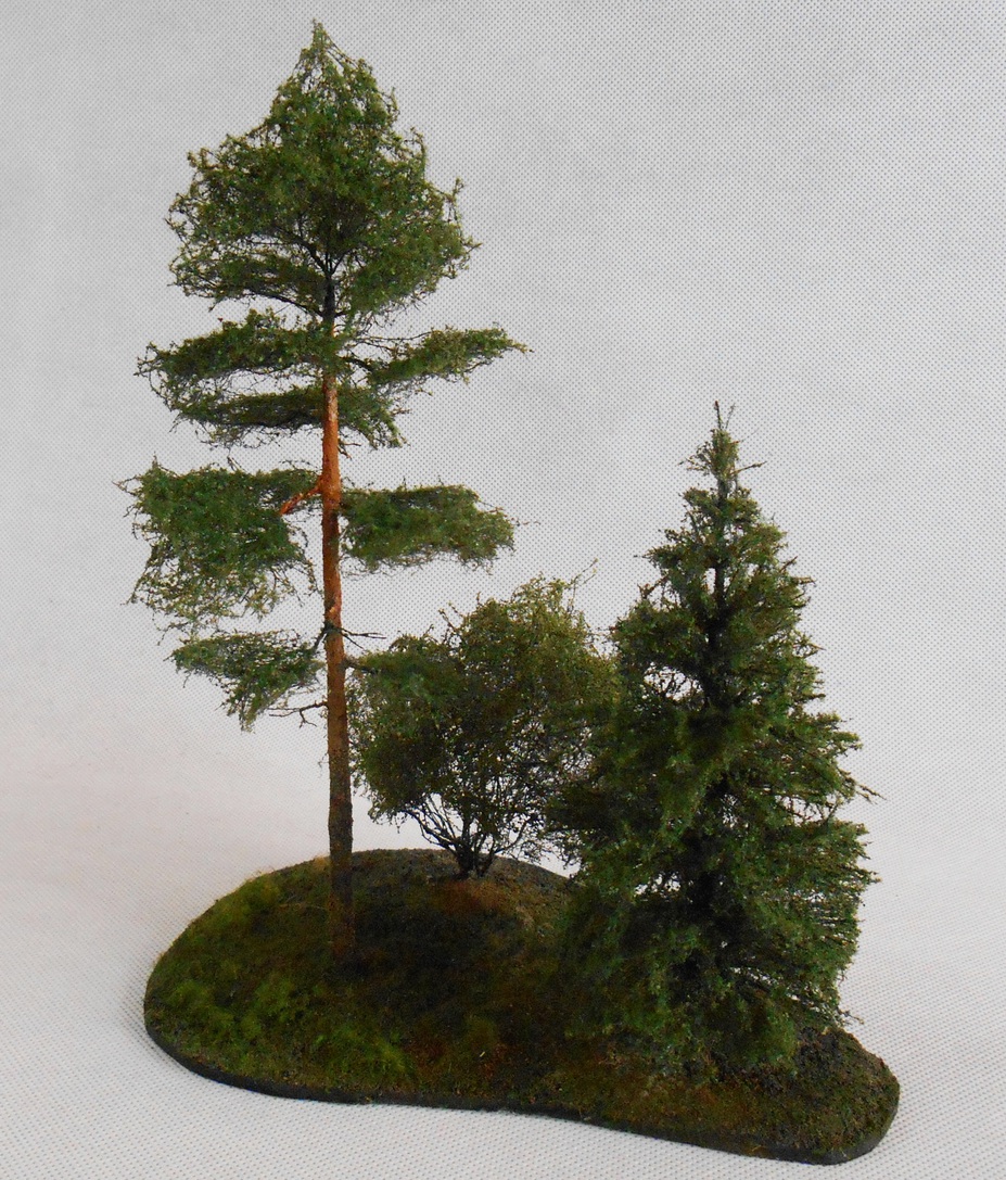 Trees for dioramas
