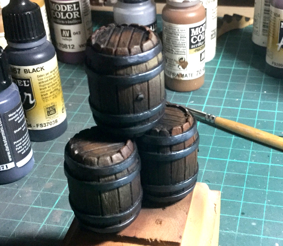 Making a miniature Wooden Barrel