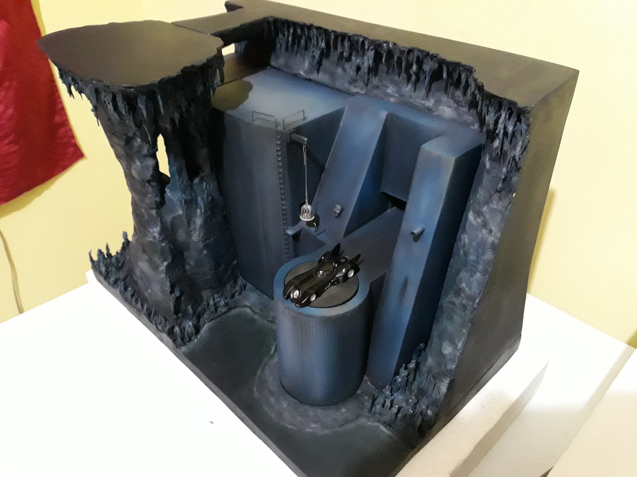 Batcave diorama 1989 revised