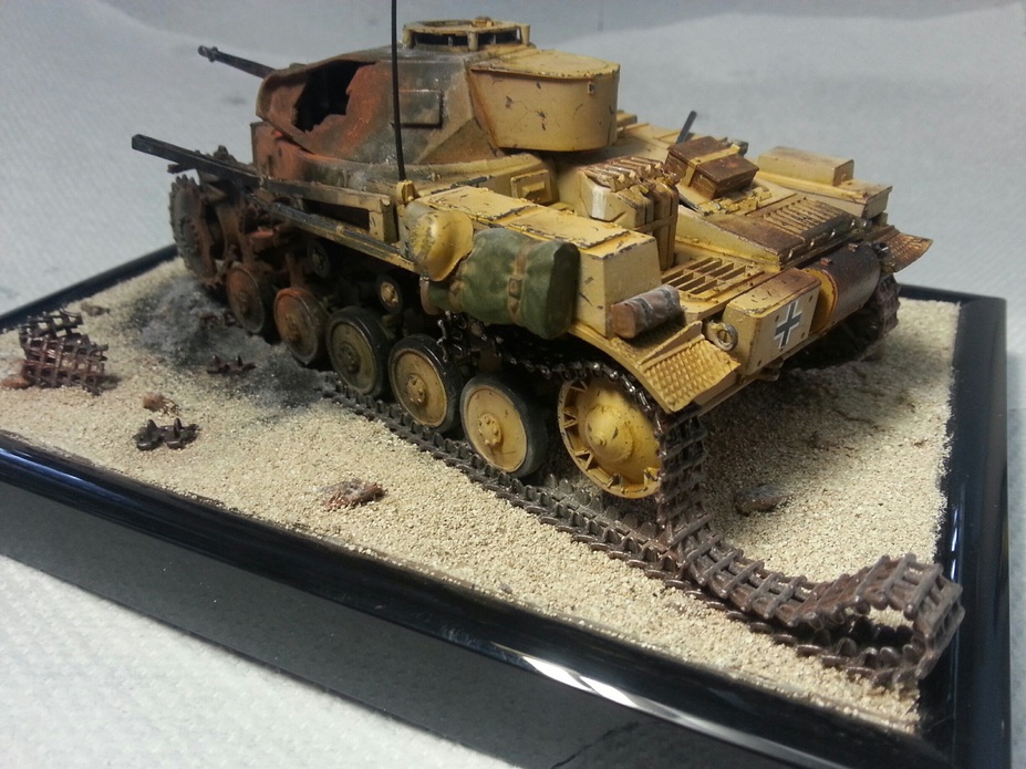 Panzer II taken a direct hit Small 3