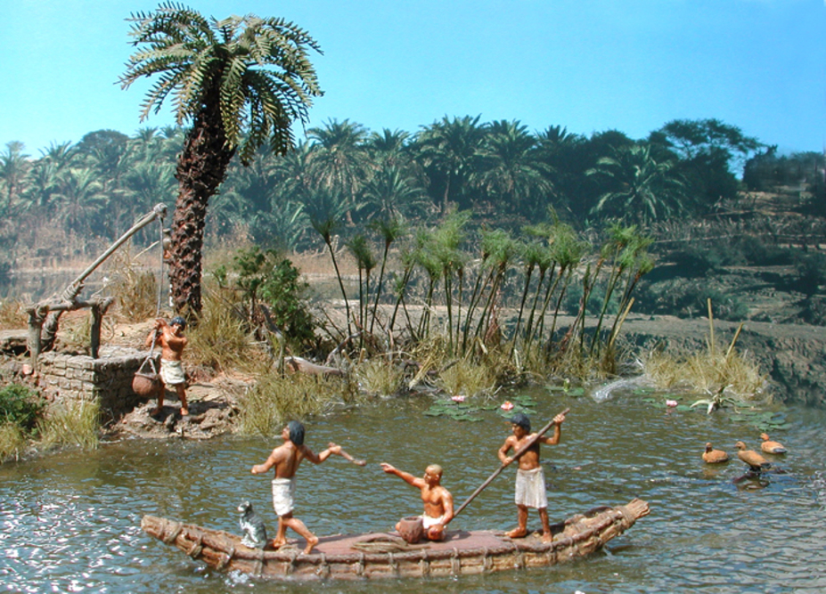 Life in ancient Egypt at the river Nile Small 9