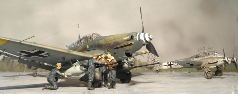 Kanonenvoegel Stuka 87G at the Eastern Front 1944/45. Summer and Winte Small 4