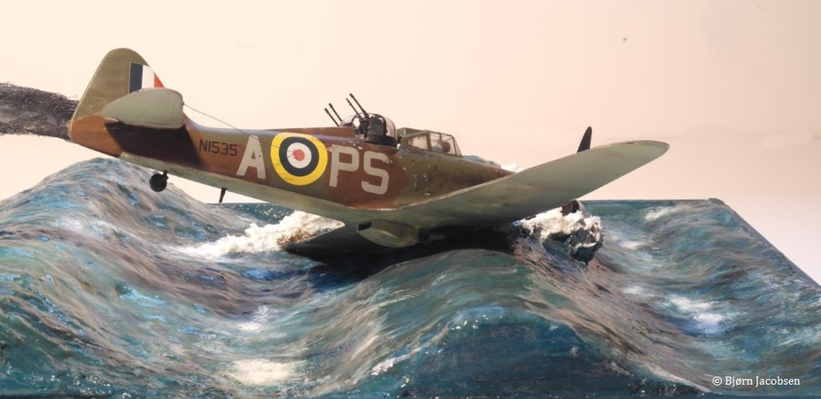 Defiant Down in the English Channel 1941 Small 2