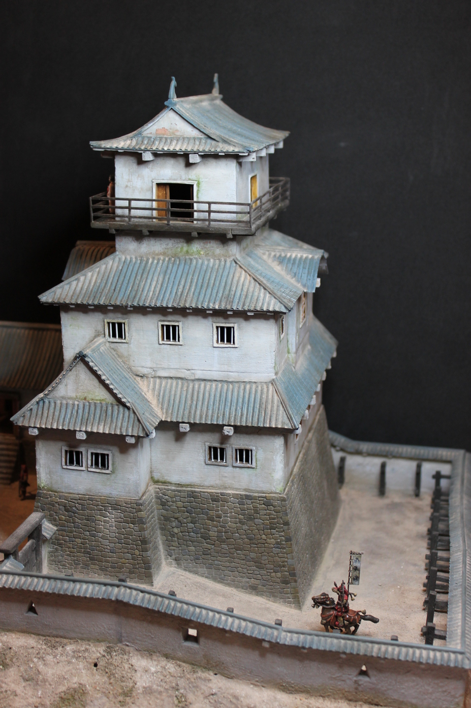 Kakegawa castle. 1600. Scale 1/72. Small 2