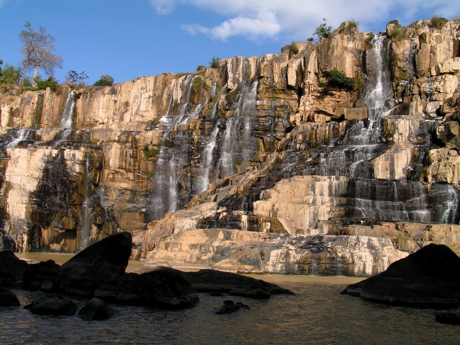 Rocky waterfall