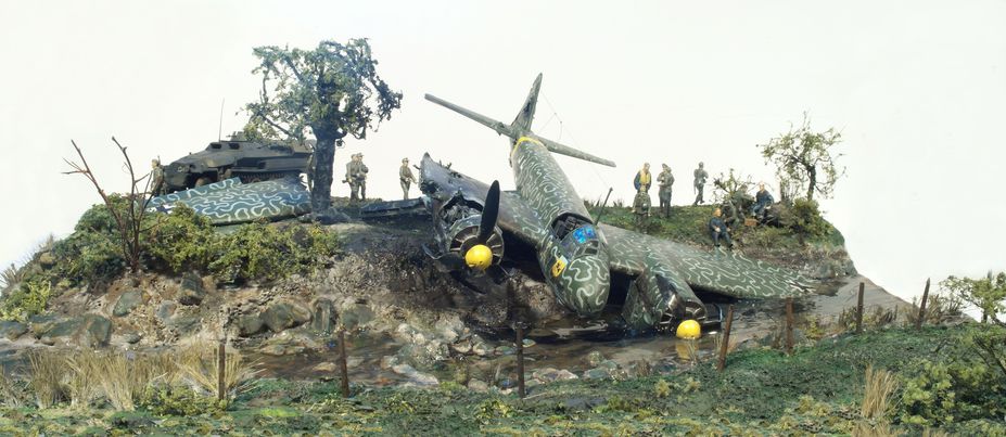 Ju88  Zerstörer Crashlanding