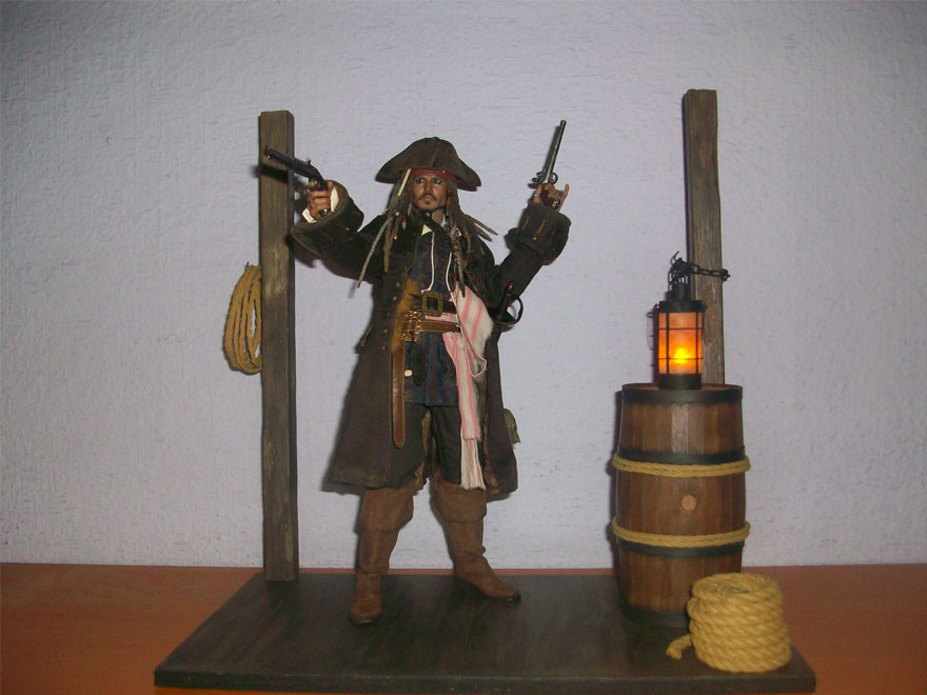 Jack Sparrow diorama Small 
