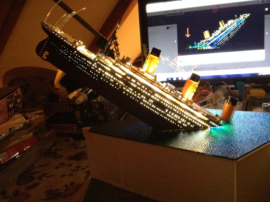 1/400 R.M.S. TITANIC 　Unfinished Small 3