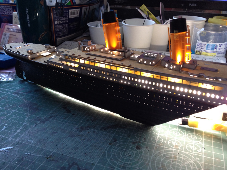 1/400 R.M.S. TITANIC 　Unfinished Small 5