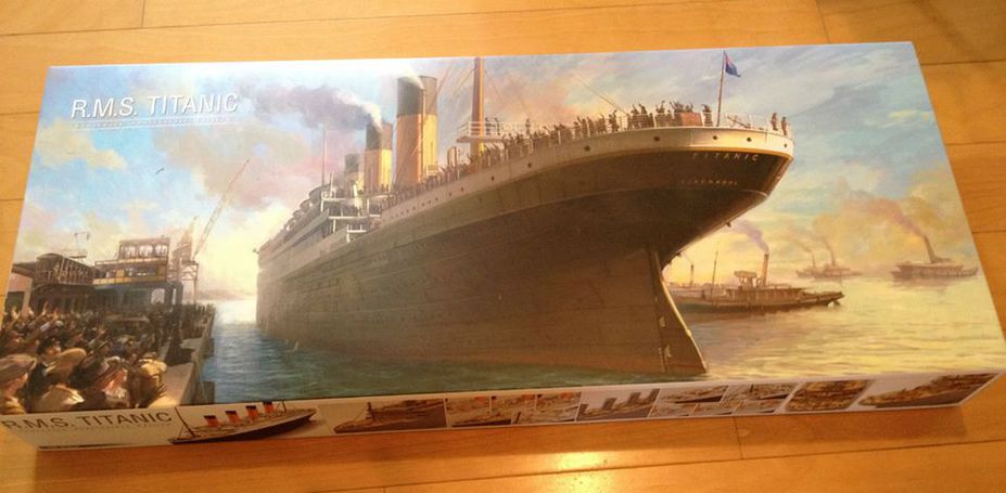 1/400 R.M.S. TITANIC 　Unfinished Small 7