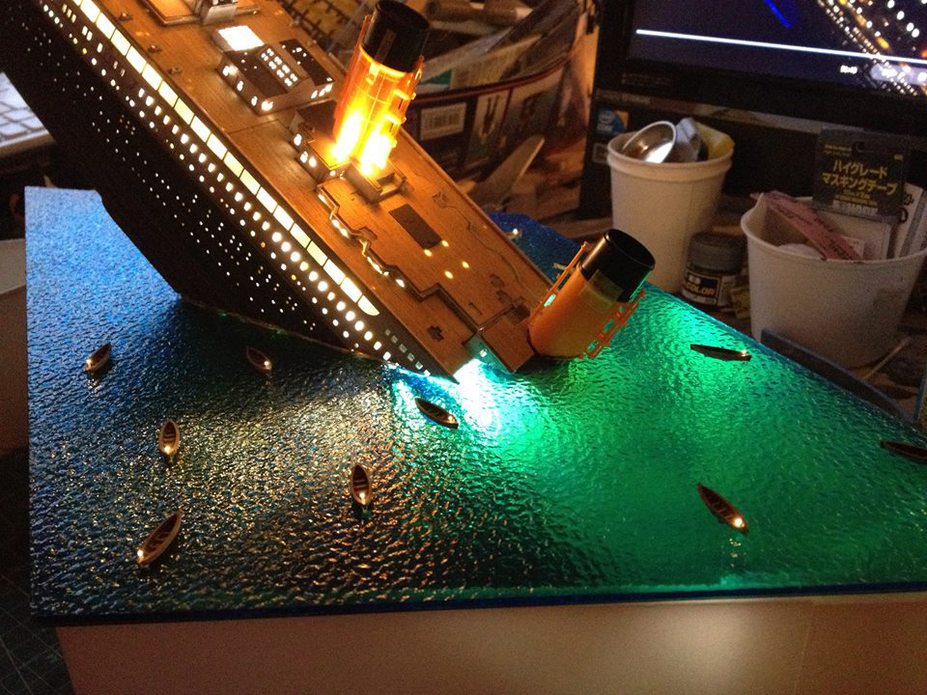 1/400 R.M.S. TITANIC 　Unfinished Small 9