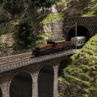 Railroading scenery